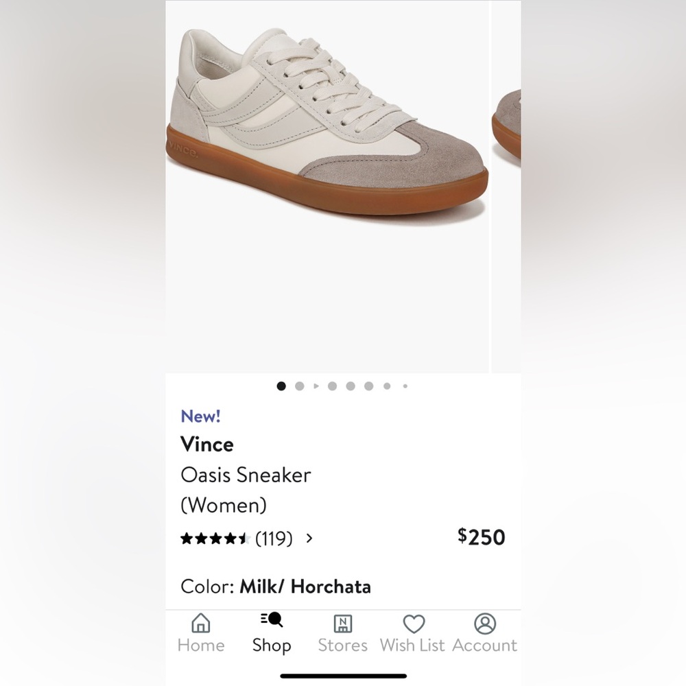 Vince Oasis sneakers size 8.5